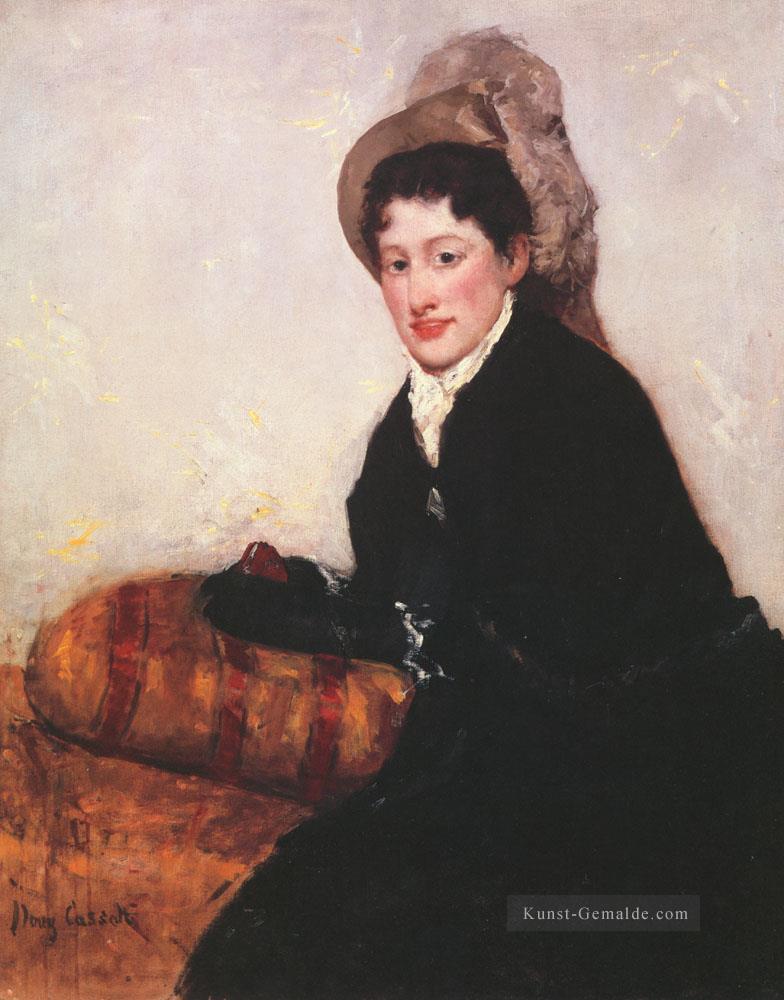 Porträt einer Frau 1878 Mütter Kinder Mary Cassatt Ölgemälde